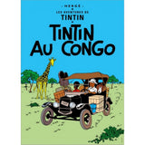 POSTER COVER: #02 - Tintin Au Congo