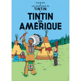 POSTER COVER: #03 - Tintin En Amerique