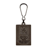 METAL KEYRING: Explorers on the Moon